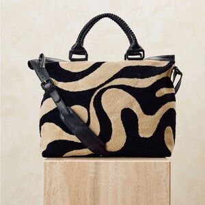 NWT Cleobella Yin-Yang Weekender in Abstract